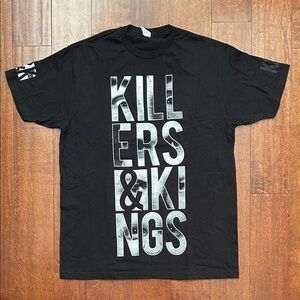 Machine Head Killers & Kings Black Band Cotton T-Shirt, Size Large, NWOT
